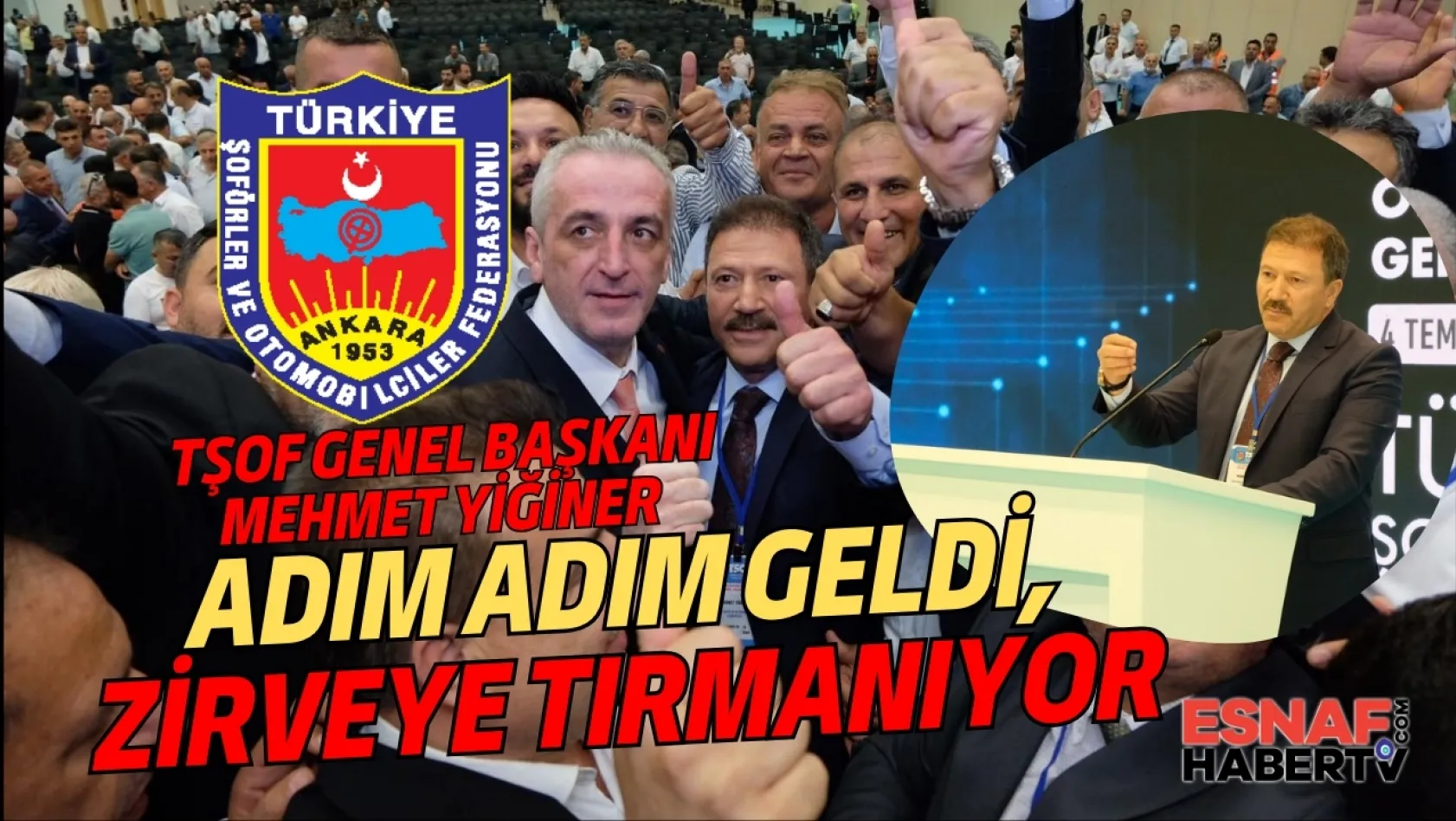 Adın adım TŞOF başkanlığına