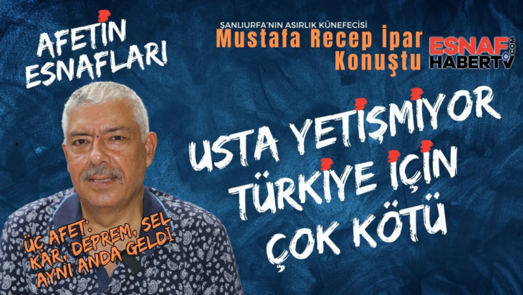 Mustafa Recep İpar: Türkiye İçin Büyük Tehlike
