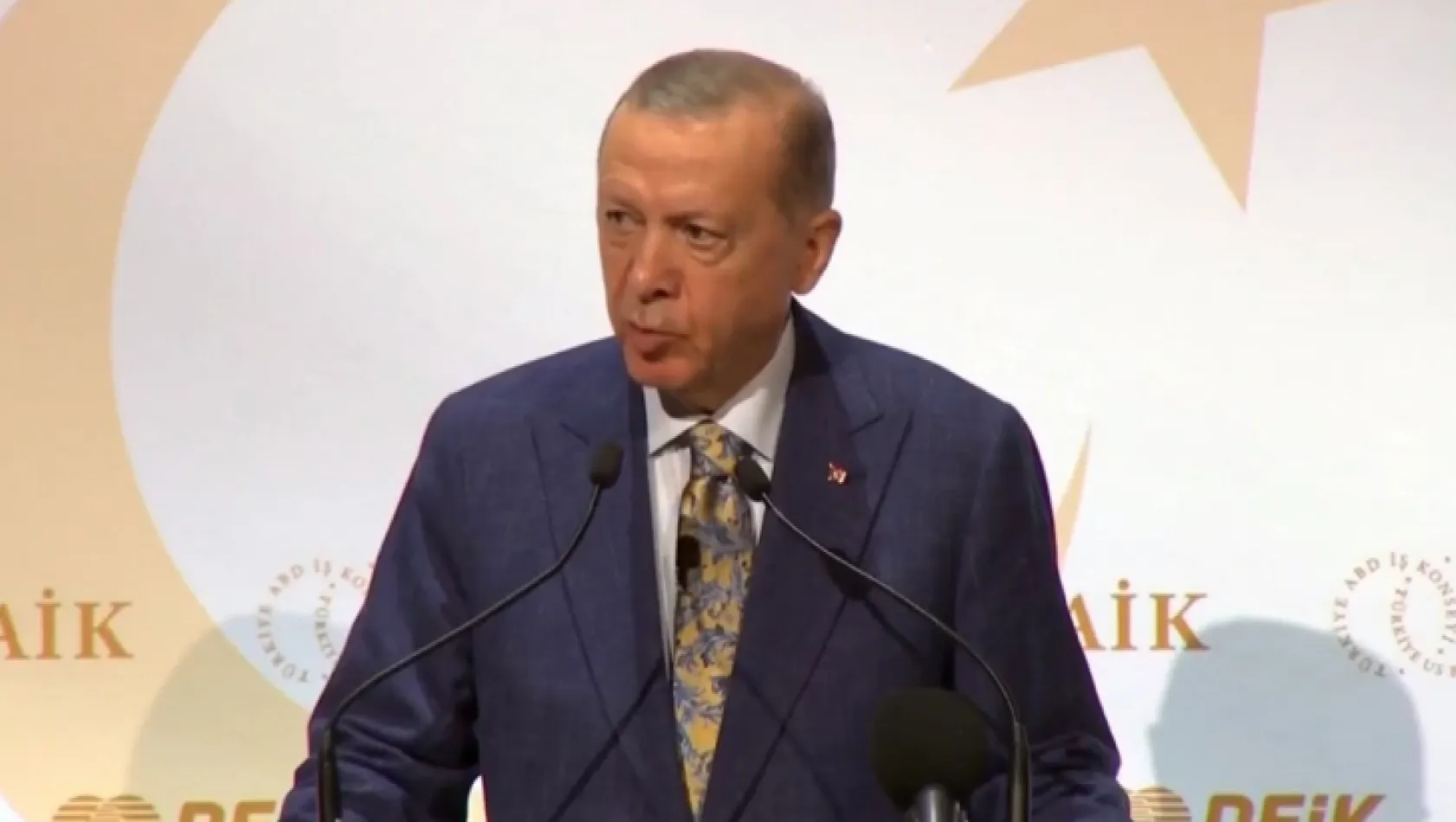 Cumhurbaşkanı Erdoğan: ABD ile ticaret hedefimiz 100 milyar dolar