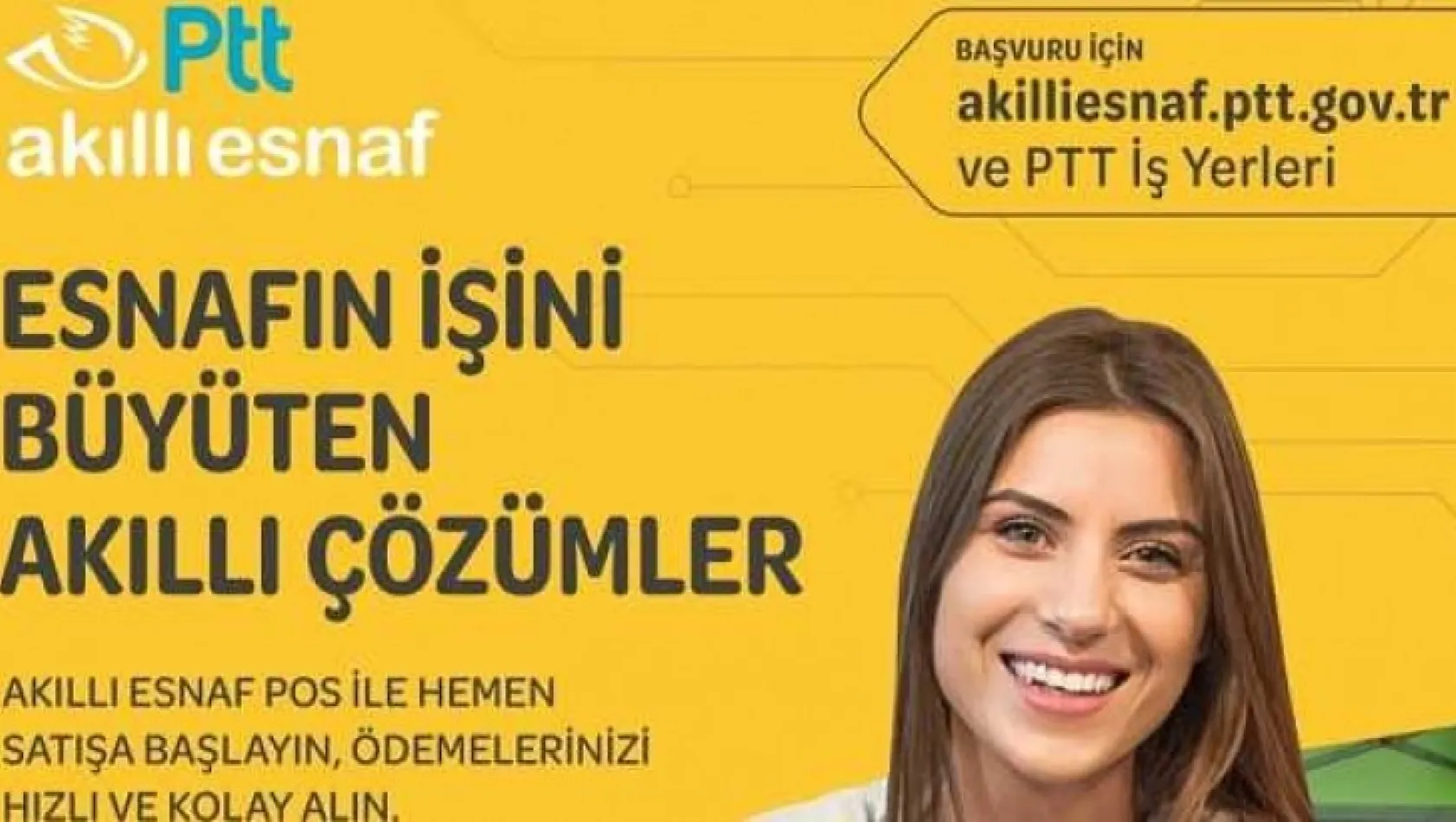 Hoş geldin PTT Akıllı Esnaf Projesi