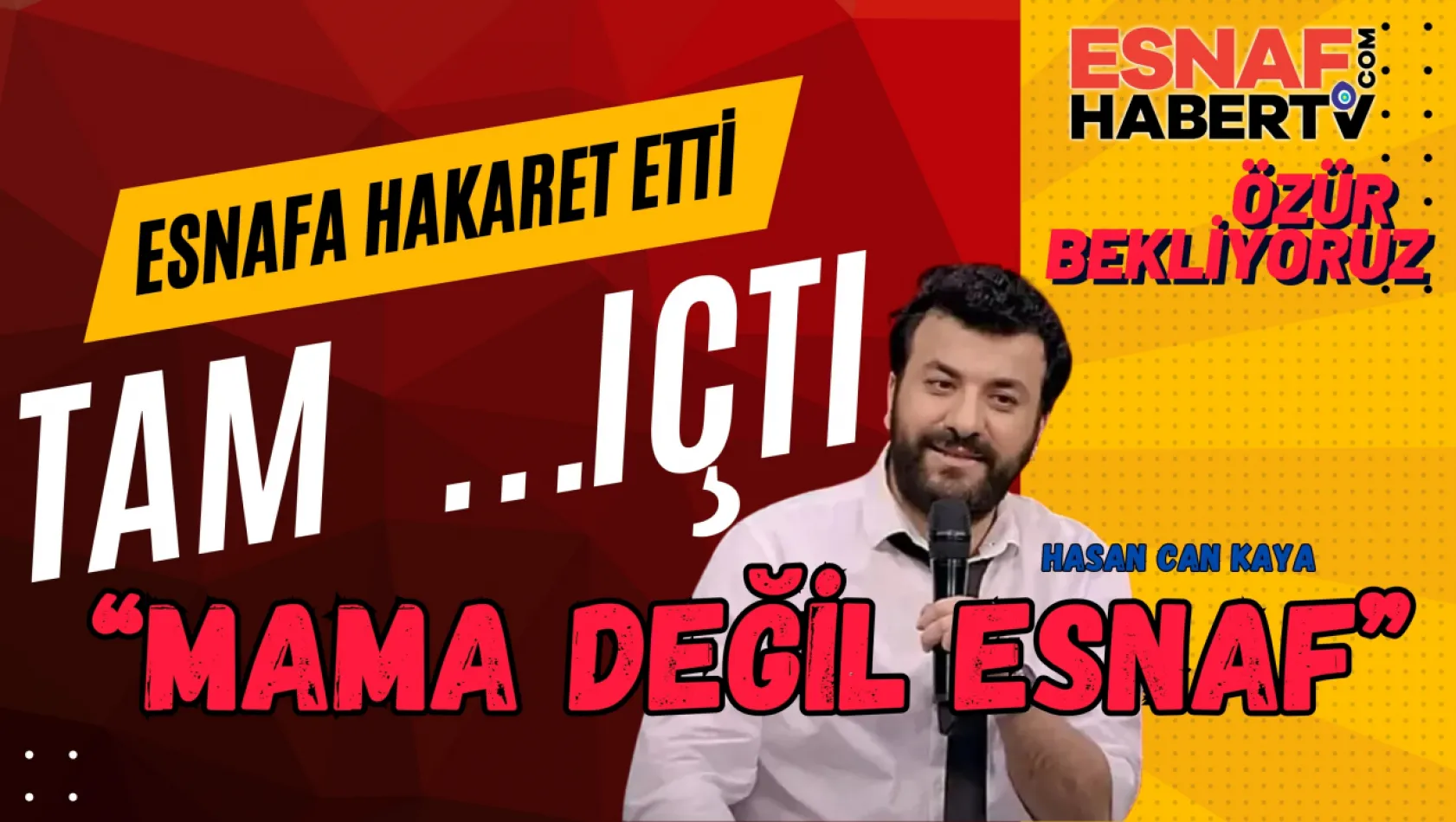 Milleti Güldüreceğim  Diye Esnafa Hakaret Etti