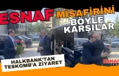 Akgül'den Arslan'a Samimi Karşılama 'Esnaf Misafirini Böyle Karşılar!'