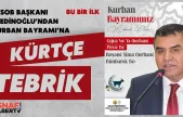 DESOB Başkanı Kürt Bayram Tebriği Yayınladı
