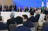 Erdoğan Azerbaycan'da konuştu