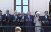 Erdoğan, Gümrükçü İshak Ağa Camii'nin açılışını yaptı