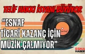 Esnaf Telif Yüküne Karşı Ayakta: Oda Başkanlarından Peş Peşe Tepkiler
