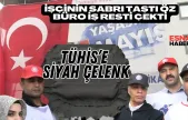 Öz Büro İş'ten Kamu İşveren Sendikasına Siyah Çelenk