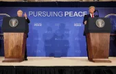 Putin ve Trump'tan ortak basın toplantısı