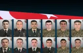 Şehitlere veda