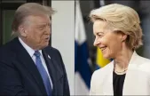 Trump'ın gümrük vergileri açıklamasına AB'den jet yanıt