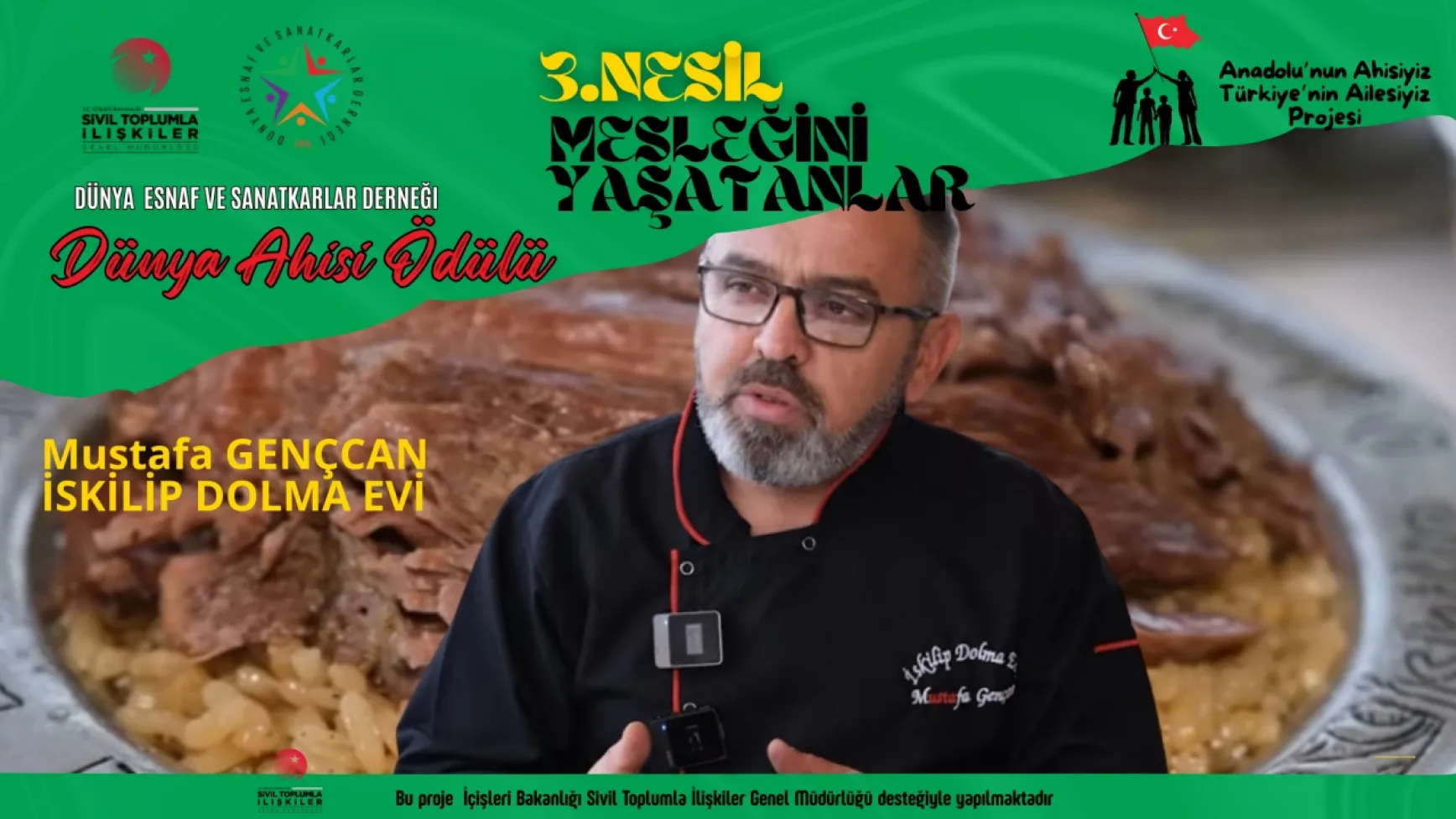 Asırlık Gelenek İskilip Dolması Ustası Mustafa Gençcan 