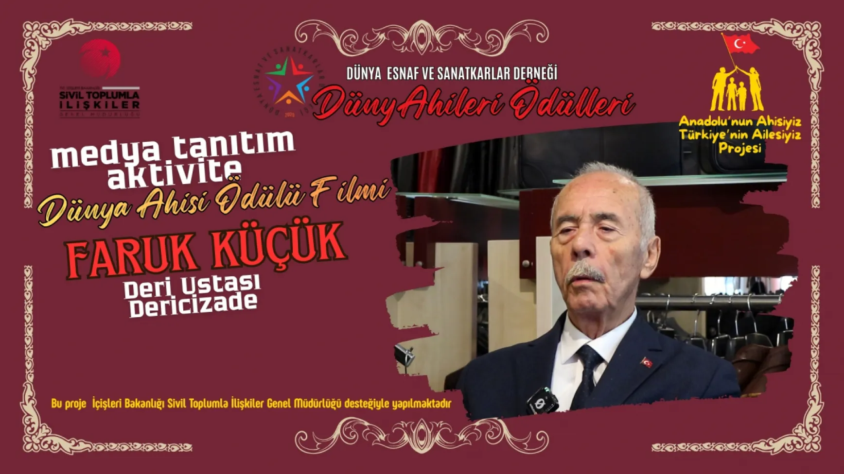 Dericilikten Koleksiyonerliğe... Dünya Ahisi Ödüllü Faruk Küçük