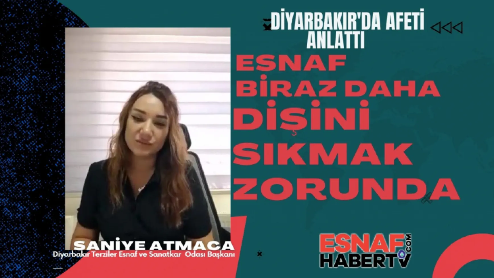 Terziler Odası Başkanı Saniye Atmaca: ''Esnaf Kredilere Ulaşamıyor, Çözüm Bekliyoruz''