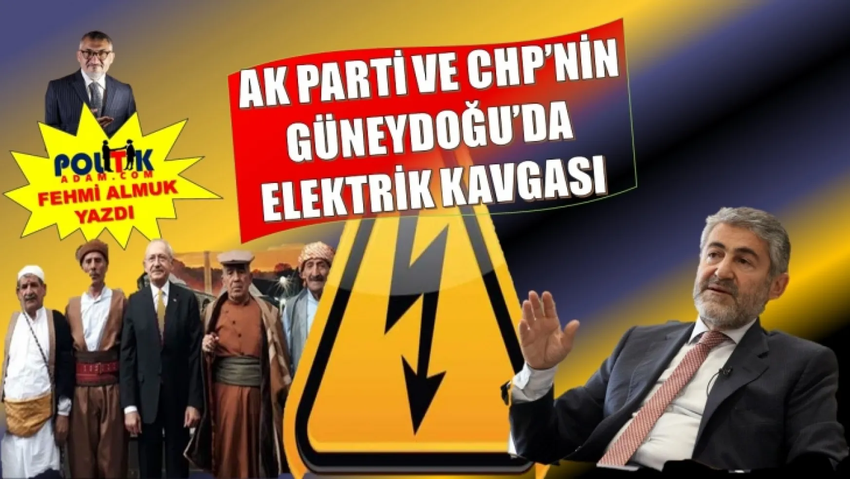 Ak Parti ve CHP'yi Güneydoğu'da Elektrik Çarptı
