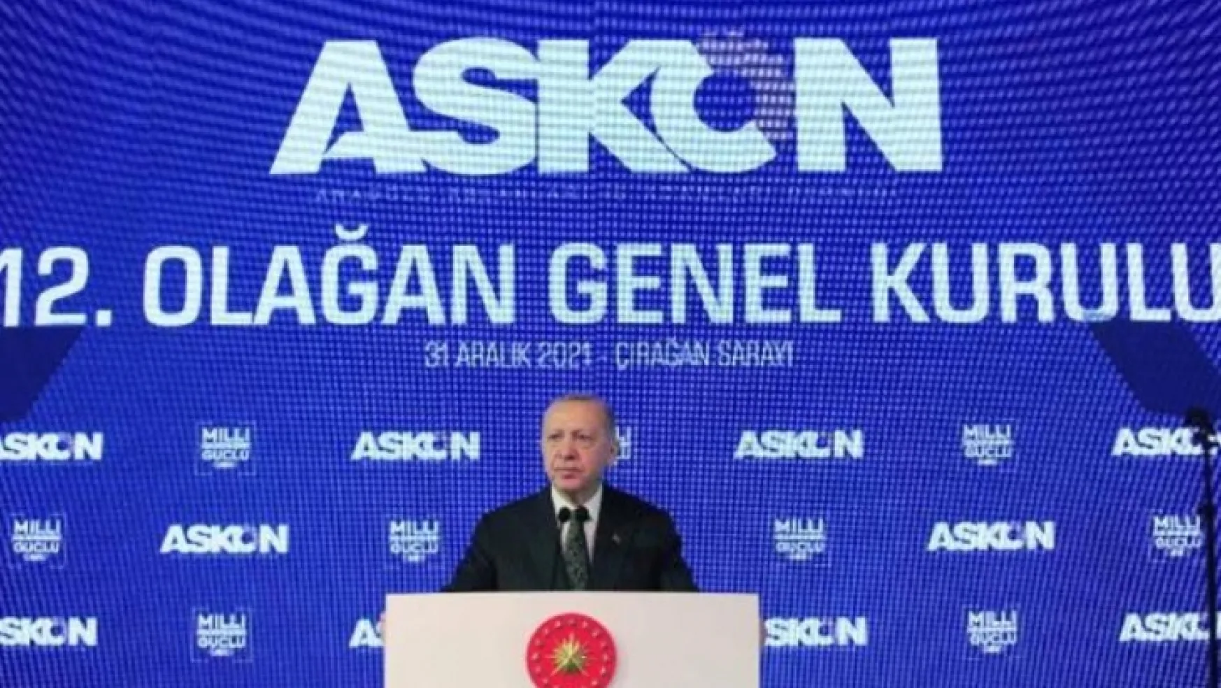 ASKON'da konuşan Erdoğan'dan önemli mesajlar