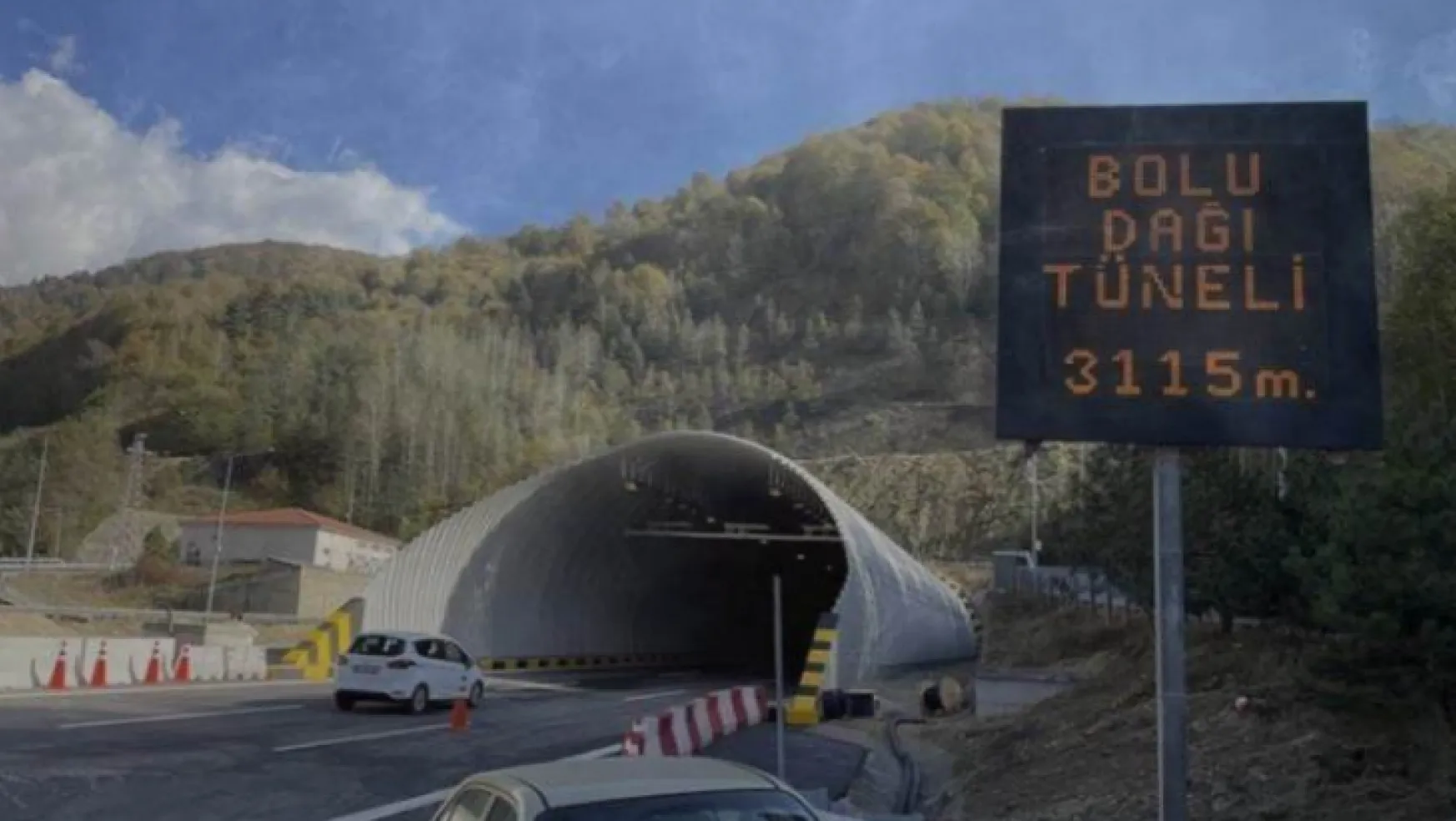 Bolu Dağı Tüneli'nde 'heyelan' engeli: İstanbul yönü trafiğe kapatıldı