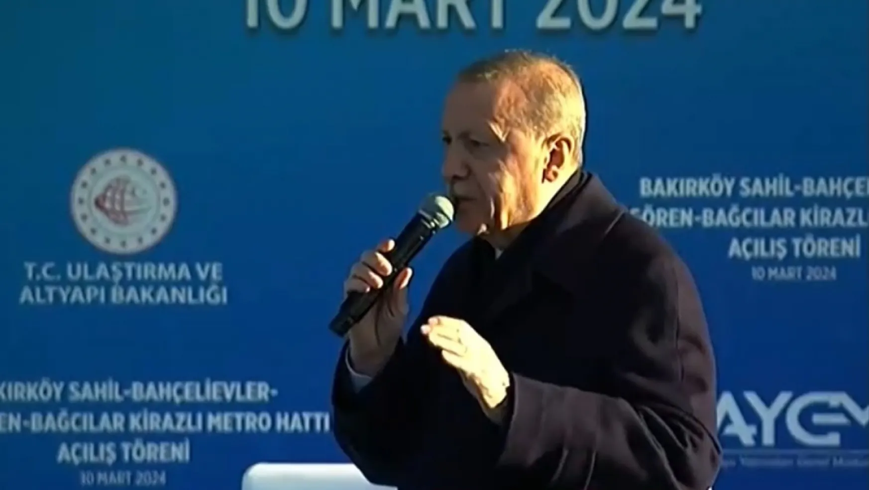 Cumhurbaşkanı Erdoğan: 5 yıl geçti İBB yönetimi kaç metro hattı yaptı?