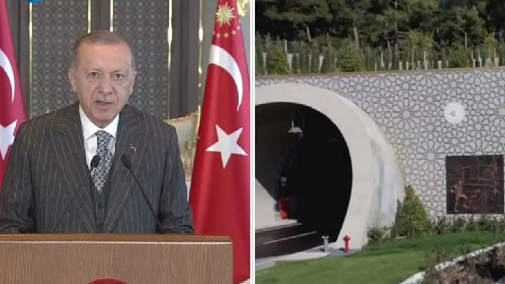 Cumhurbaşkanı Erdoğan: 50 dakikalık yol 5 dakikaya düşecek