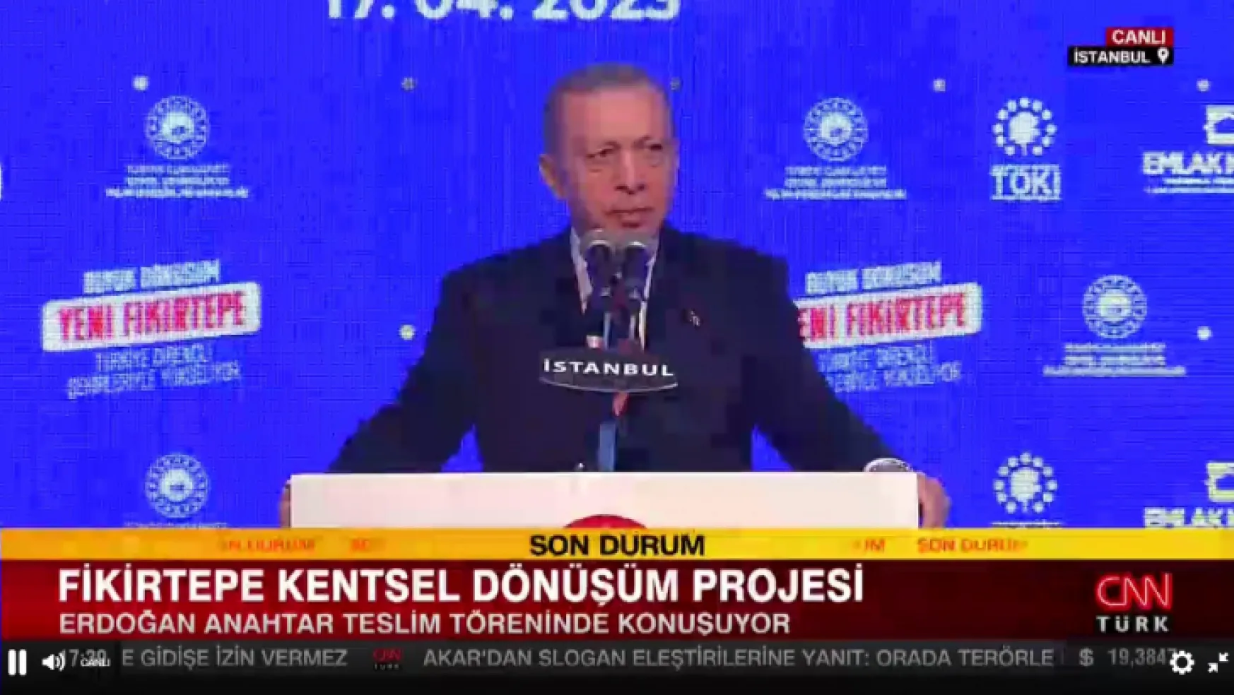 Cumhurbaşkanı Erdoğan: İstanbul'da 1,5 milyon riskli konut var
