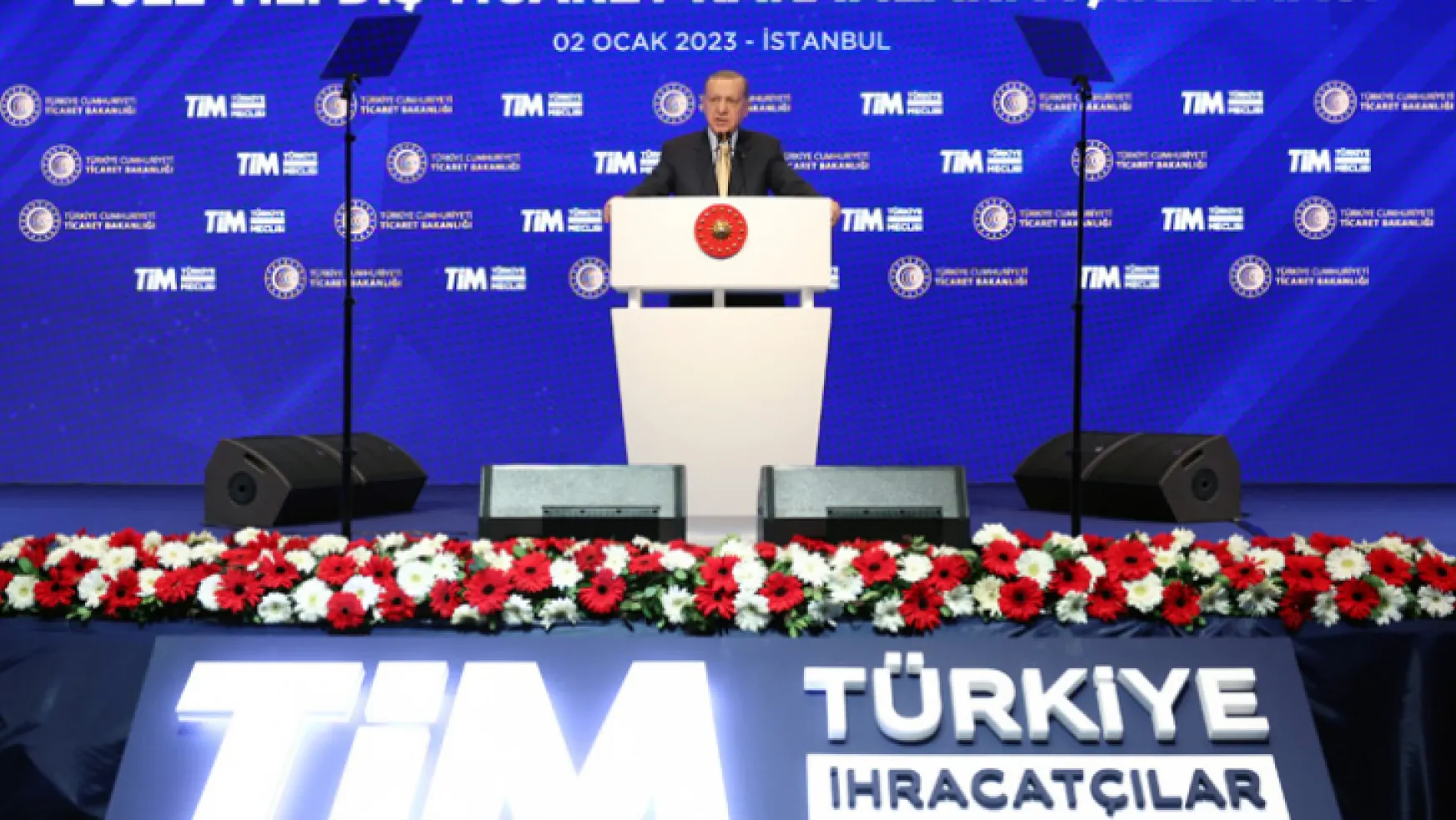 Erdoğan: 2022'de ihracat 254 milyar dolarla rekor kırdı