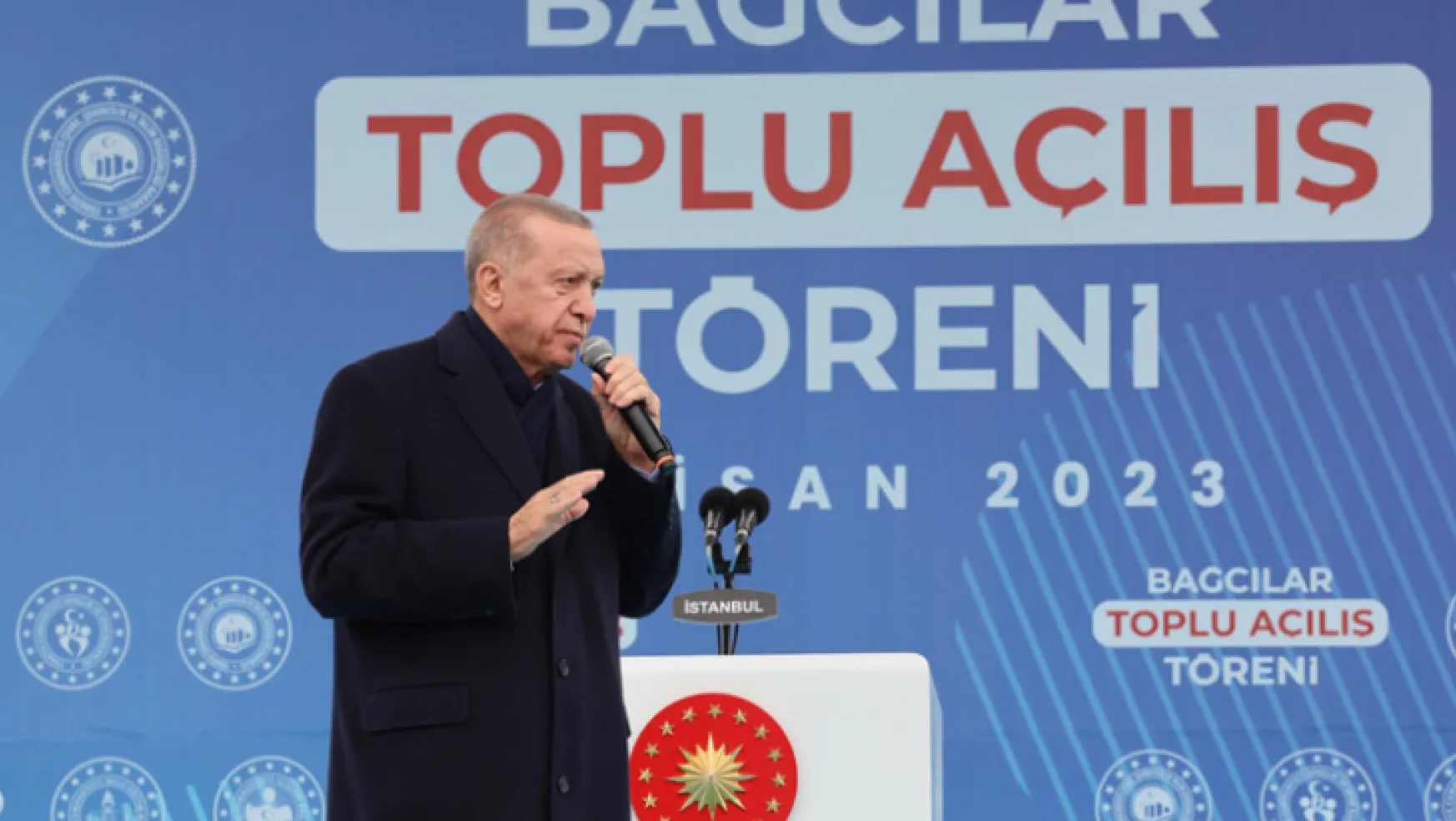 Erdoğan Bağcılar'da toplu açılış töreninde konuştu