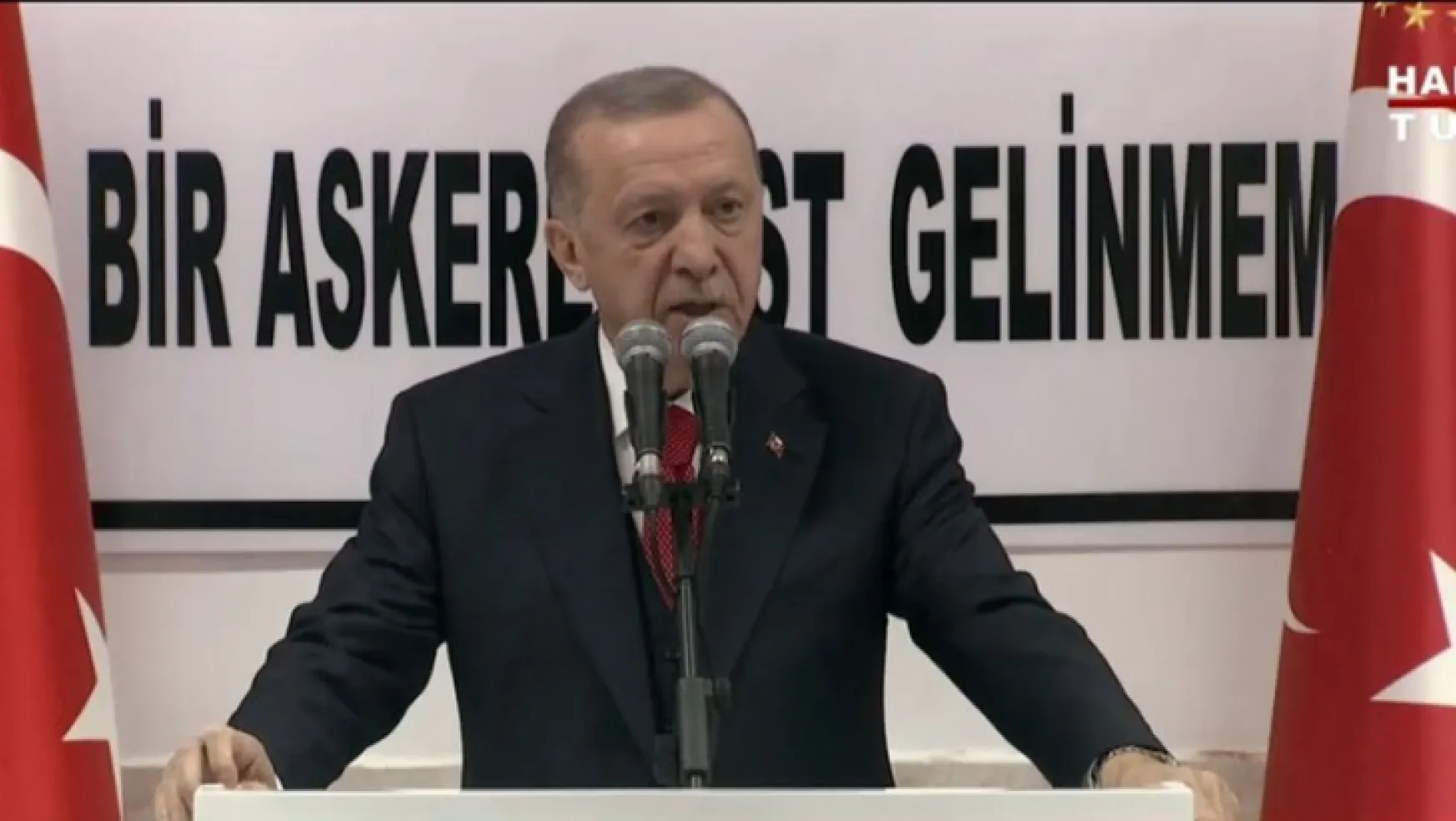 Erdoğan'dan Ankara'da iftar programında konuştu