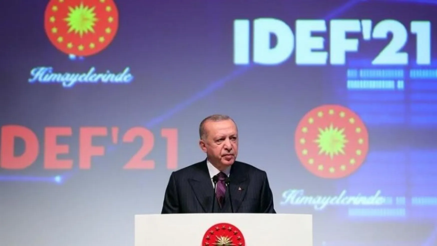 Erdoğan dev fuarın açılışında konuştu