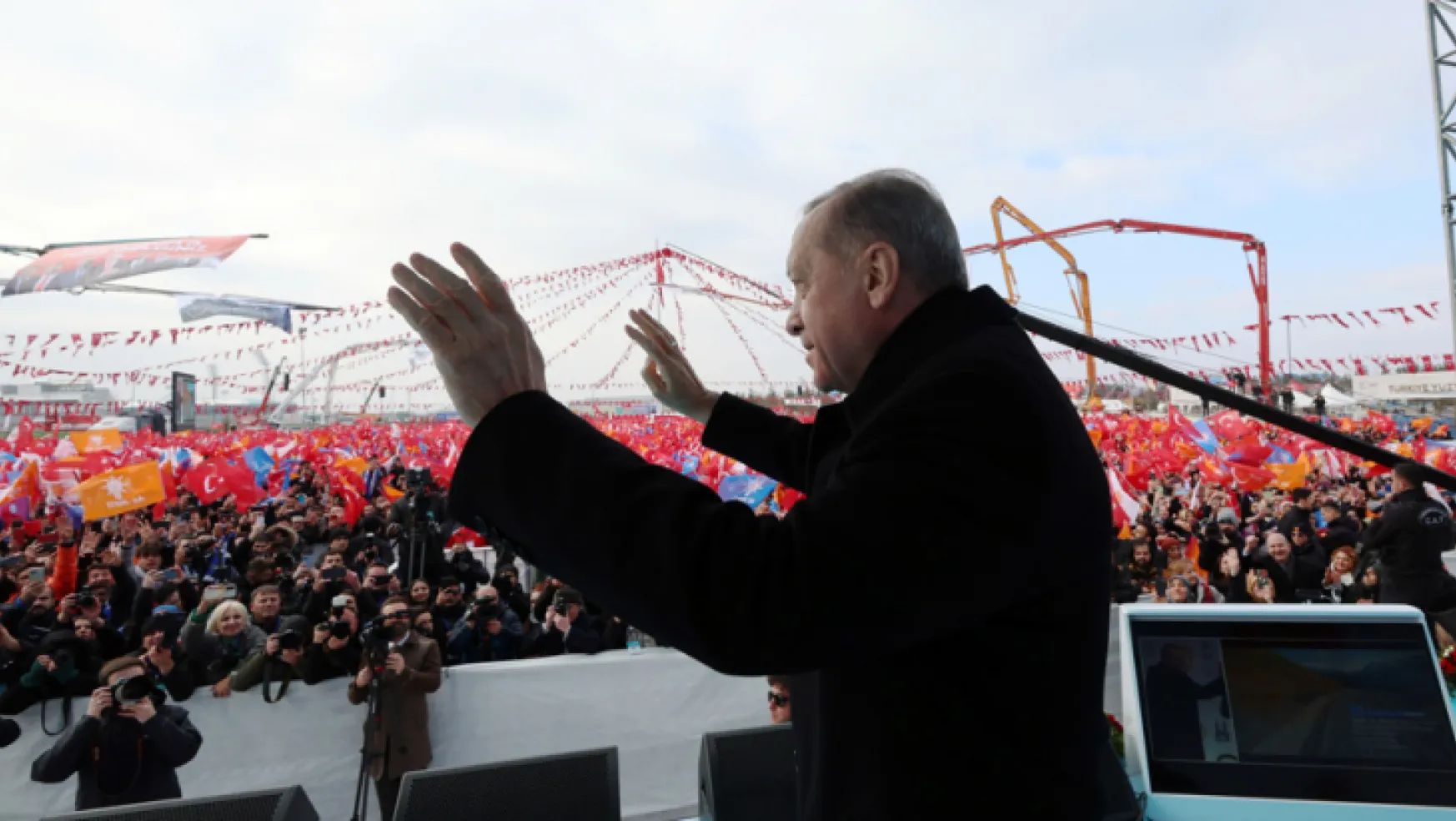Erdoğan Erzurum'da konuştu: Pazartesi yeni bir müjdemiz olacak