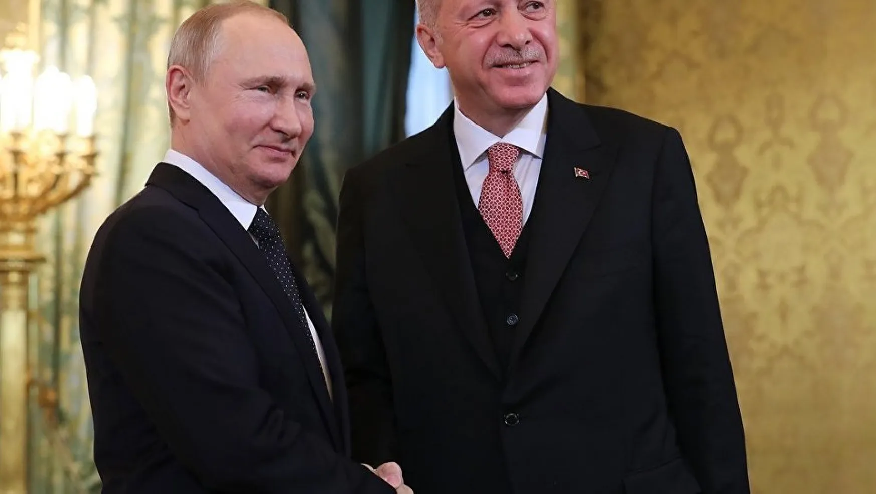 Erdoğan Putin'le Görūştü