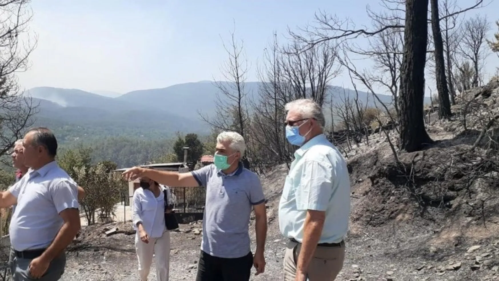 Esnaf Odası Başkanları Orman Yangınları İçin Harekete Geçti