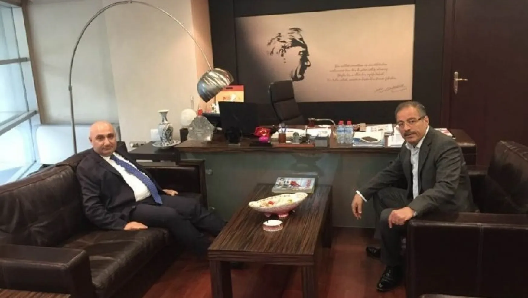 Halk Bankası Genel Müdürü Osman Arslan'dan  Kritik Ziyaret