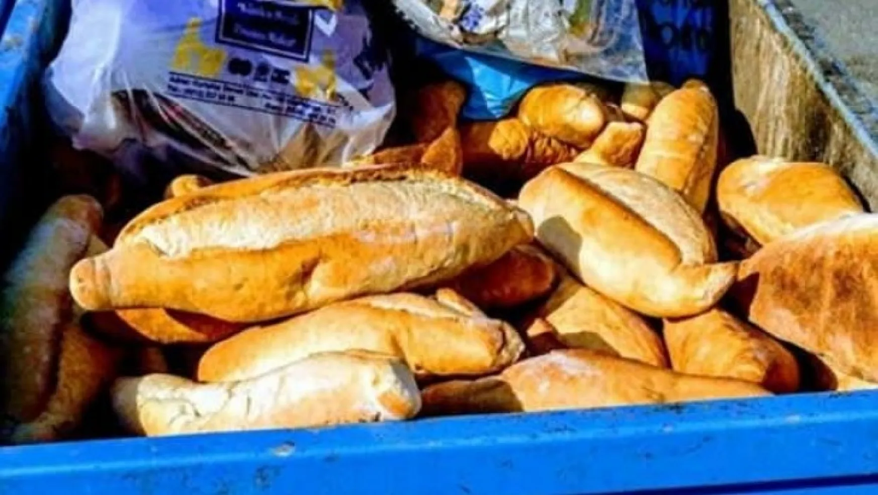 Her gün beş milyon ekmek çöpe gidiyor