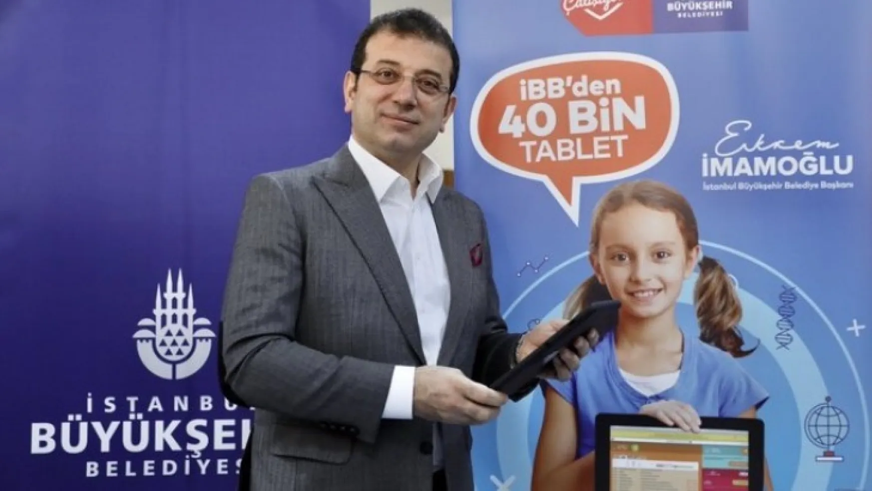 İstanbul Belediyesi'nden 40 Bin Tablet