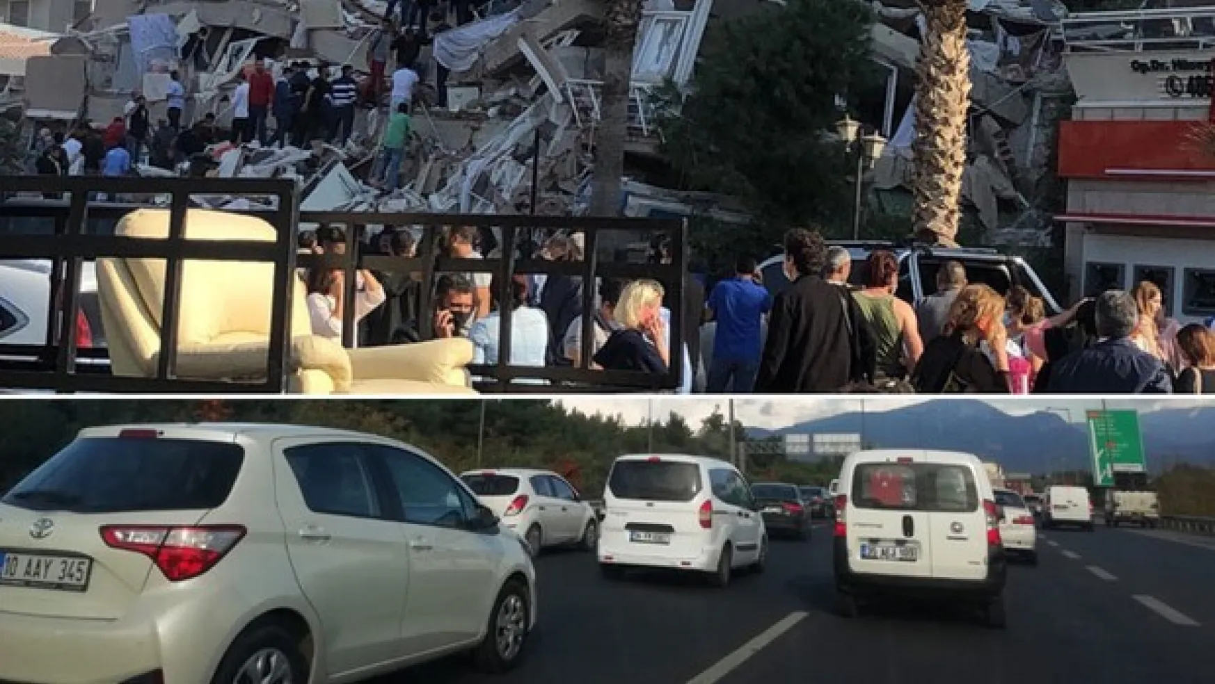 İzmir'de Kızılay kan merkezi yıkıldı! Vatandaşlar yollara düştü...