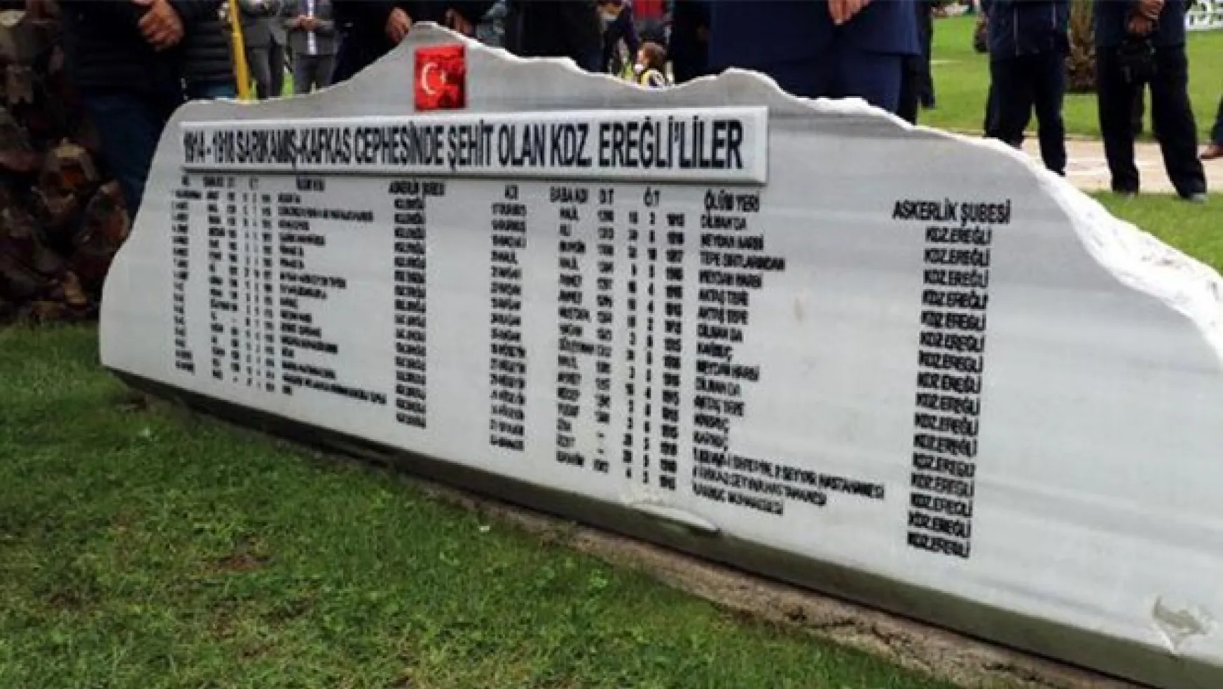 Sarıkamış Deniz Şehitleri Zonguldak'ta anıldı
