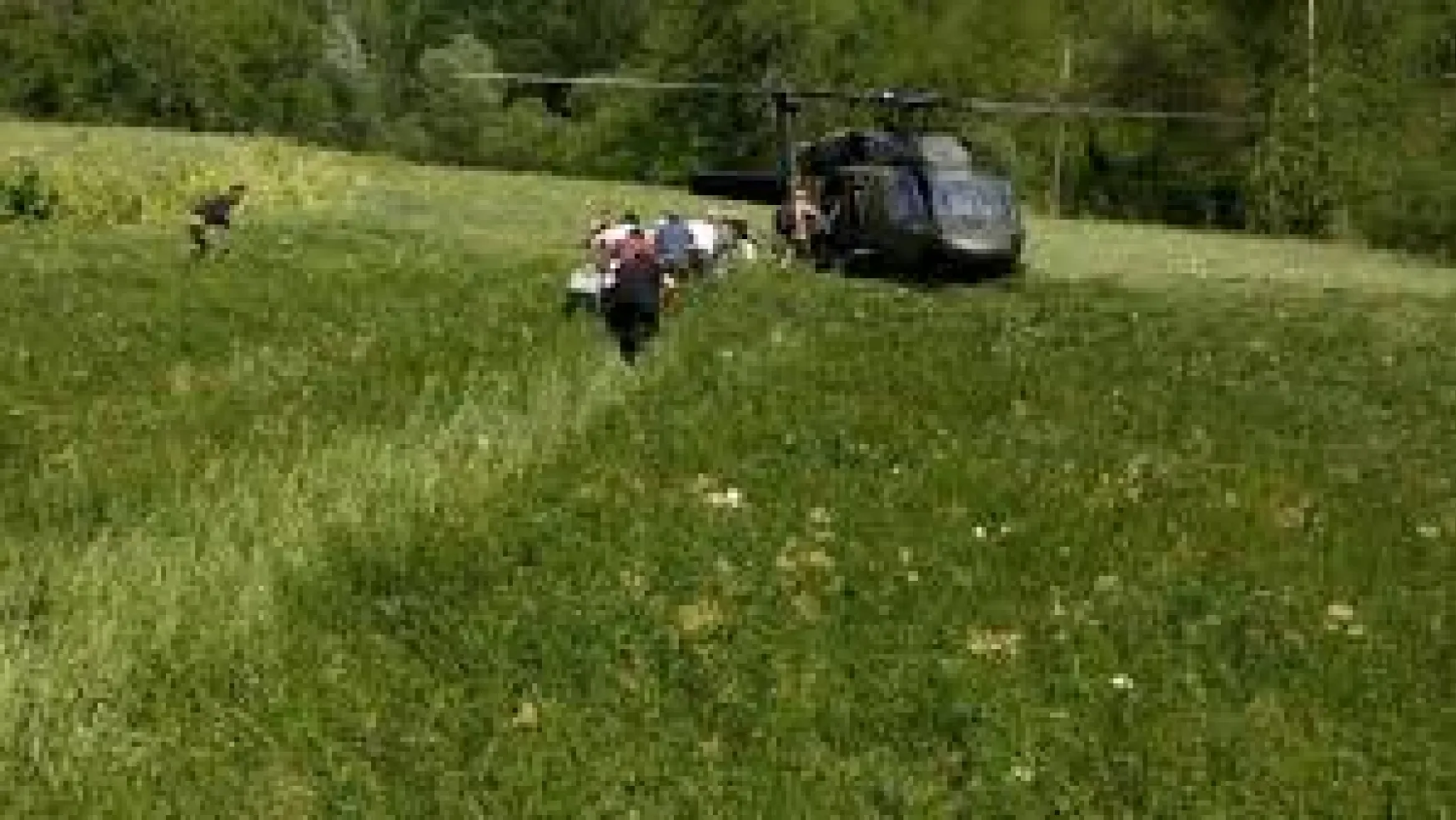 Sınava helikopterle gittiler