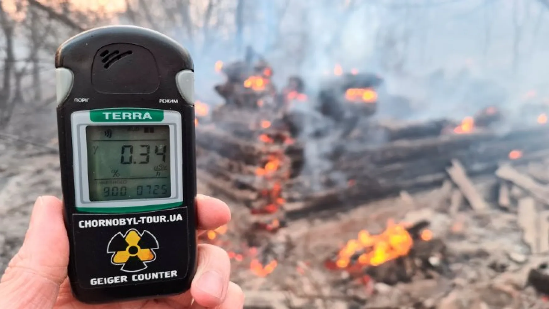 Yangın Çernobil'i Tehdit Ediyor