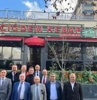 Ankara'nın Dört Önemli Esnaf Odası Başkanı, Çankaya Belediyesi Zabıta Müdürlüğü Ekibiyle Bir Araya Geldi