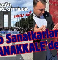 Ankara'nın Oto Sanatkarları Çanakkele Şehitliği'nde