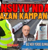 Cansuyu Derneği'nden  Ramazan Ayında Dev Yardım Kampanyası