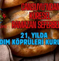 Cansuyu Mazlumların Sofrasına Bereket Olacak