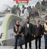 Cansuyu'nun Katkılarıyla 24. Yardım Treni Yola Çıktı