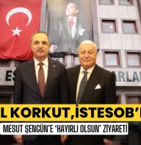 Erol Korkut'tan Mesut Şengün'e 'Hayırlı Olsun' Ziyareti