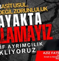 Hatay Esnafının Başkanı Aziz Fetih Yılmaz 'Basit Usul Zorunluluktur, Borçlar Faizsiz Yapılandırılmalı'