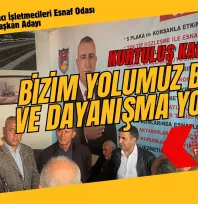 Kurtuluş Kara Biz artık yalnız bırakılmak istemiyoruz'