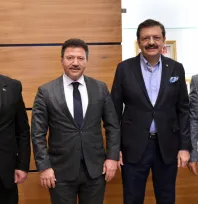 Seçim Öncesi Federasyon Başkanları Hisarcıklıoğlu İle Görüştü