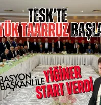 TESK'te Büyük Taarruz Afyon'dan Başladı