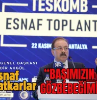 TESKOMB, Antalya'da Esnafın Gücünü Sergiledi