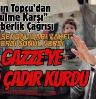 Topçu'nun Çağrısı Seferberliğe Dönüştü... Gazze'ye Vatan Sevdalıları Eli