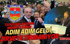 Adın adım TŞOF başkanlığına